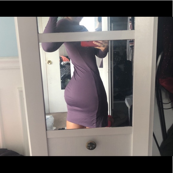 H&M | Lilac Slit Leg Dress 🍬 - Picture 3 of 7